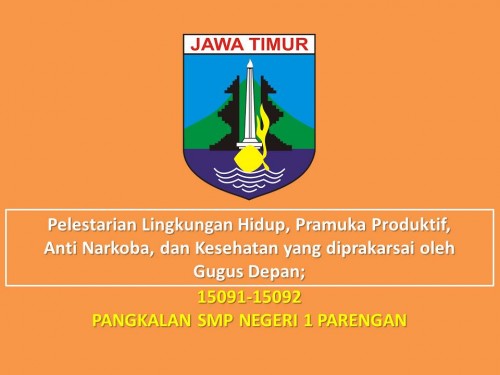 Konten Gugus Depan adalah Pelestarian Lingkungan Hidup, Pramuka Produktif, Anti Narkoba, dan Kesehatan